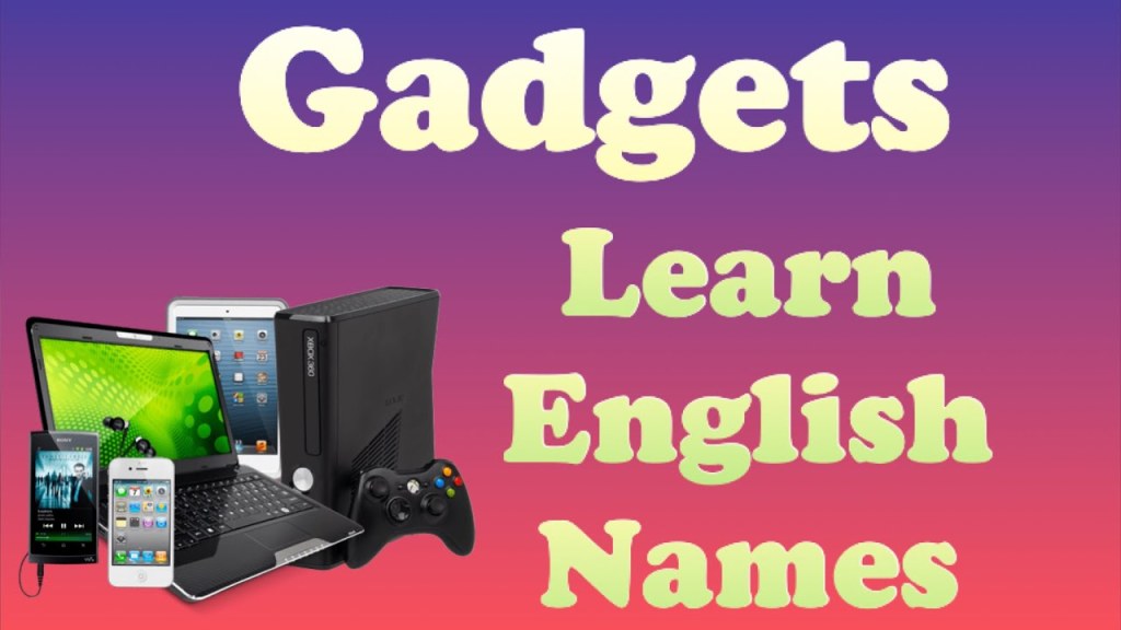 Picture of: Gadgets Names in English Learn English Names with Tamil meaning